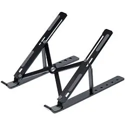 Подставка для ноутбука и планшета Scaffold, 16,5x1,4x24 см; в сложении 4,7x1,4x24 см; мешочек: 25x7 см; упаковка: 27,5x6,5x3,2 см
