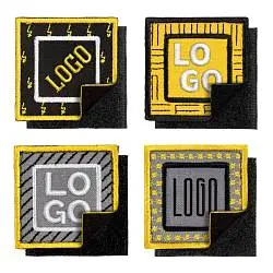 Шеврон на липучке «Напряжение», 5х5 см