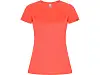 Футболка Imola женская, неоновый коралловый