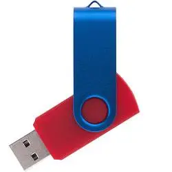 Флешка TWIST COLOR MIX Розовая с красным 4016.10.03.8ГБ