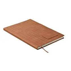 A5 notebook in smokey PU