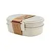 Ланчбокс (контейнер для еды) Grano из пшеничного волокна, бежевый-S