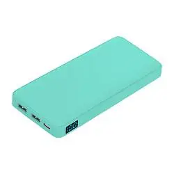 Внешний аккумулятор с подсветкой Анкор Плюс PD (Ancor PD Plus) 10000 mAh, фиолетовый