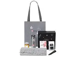 Подарочный набор Re:f. Walk с палантином, шопером и термосом