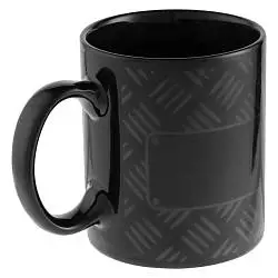Кружка Hard Work Black, диаметр 8,2 см, высота 9,5 см