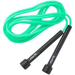Скакалка Jump Fit, шнур: 0,5x300 см; ручка: 1,1x12,5 см; упаковка: 20,5х11х1,5 см