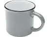 Bari керамическая кружка объемом 240 мл, серый