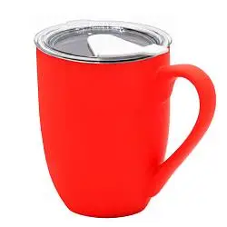 Кружка с крышкой Velvet Duo