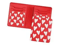 Картхолдер с отделением для наличных денег с возможностью полноцветной УФ-печати, софт-тач