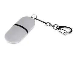 USB 2.0- флешка Goutte Soft-touch на 512 Мбайт каплевидной формы
