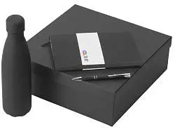 Подарочный набор Color it с блокнотом, металлической ручкой и термобутылкой