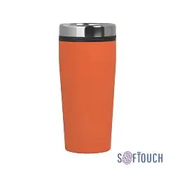 Термостакан "Европа", покрытие soft touch, 0,5 л., синий