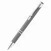 Ручка металлическая Molly софт-тач, серая