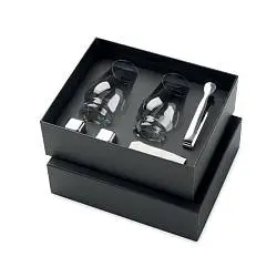 Set of whisky tasting glasses