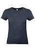 Футболка E190 женская темно-синяя, размер XS