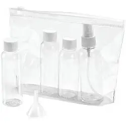 Дорожный набор емкостей для косметики Road Lord, 19x15x4 см