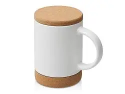 Кружка с пробковым дном и крышкой Корк & Бон