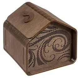 Декоративная шкатулка Lighthouse, 11х11х10,5 см; высота боковой грани 6,8 см; упаковка: 11,5х11,4х11 см