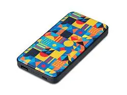 Портативное зарядное устройство с возможностью полноцветной печати на ткани по индивидуальному дизайну клиента