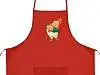 Фартук из нетканого материала Карлсон, красный