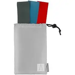 Набор эластичных лент для фитнеса Zen, ленты: 31х5 см; мешочек: 15х22 см