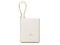 Внешний аккумулятор со встроенным кабелем Xiaomi Power Bank (Integrated Cable), 10000 мАч