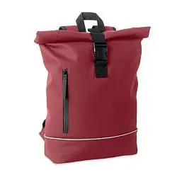 Laptop 15" roll top PU backpack