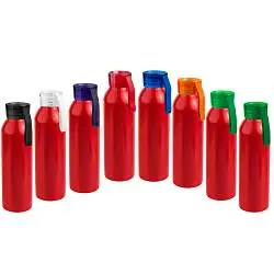 Бутылка для воды VIKING RED 650мл. Красная с желтой крышкой 6144.04