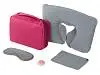 Набор для путешествий Comfy Flight, фуксия