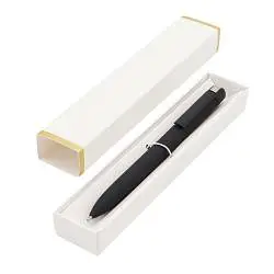 Ручка Espada в коробке Cradle белой с позолотой