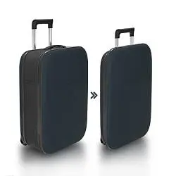 Чемодан складной Rollink Vega II 55x40x20 см