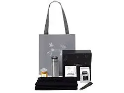 Подарочный набор Re:f. Walk с палантином, шопером и термосом