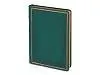 Ежедневник недатированный А5 Royal, зеленый с бронзовым срезом