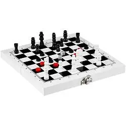 Набор игр Tickler, в разобранном виде: 20х21,5х1,7 см; в сложенном виде: 20х10,6х3,7 см