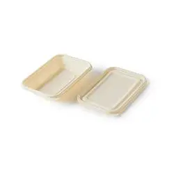 Контейнер с крышкой из кукурузного крахмала,  500 мл