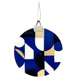 Елочная игрушка Хундертвассер 