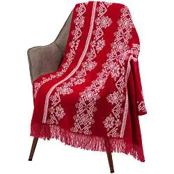 Плед Onego, 110х160 см, бахрома: 7 см; в сложенном виде: 30х28х10 см