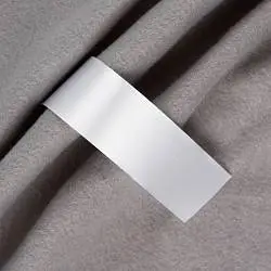 Лента сатиновая Satin 35 М, белая, ширина 3,5 см, длина от 50 до 60 см