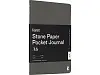 Карманная записная книжка-блокнот с мягкой обложкой Karst® формата A6, листы без линования, темно-зеленый