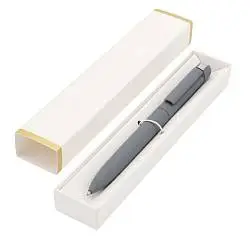 Ручка Espada в коробке Cradle белой с позолотой