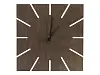 Часы деревянные Olafur квадратные, 28 см, шоколадный