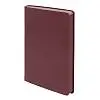 Бизнес-блокнот LADY, формат А5, бордовый, блок в клетку