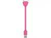 USB-переходник XOOPAR Y CABLE, розовый