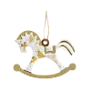Ёлочная игрушка Лошадка (красный)