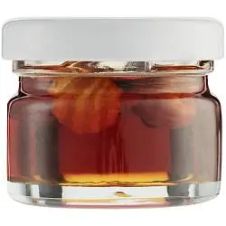 Лесные орехи Nutree в сиропе шиповника, диаметр 4,5 см; высота 3,6 см