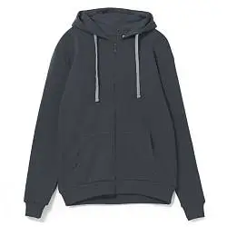Толстовка на молнии с капюшоном Unit Siverga, XS–XXL