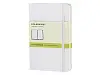 Записная книжка Moleskine Classic (нелинованный) в твердой обложке, Pocket (9x14см), белый