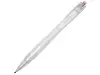 Шариковая ручка Honua из переработанного ПЭТ, прозрачный/белый