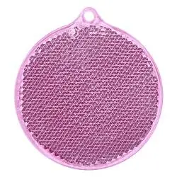 Пешеходный светоотражатель «Круг», 5,5х6х0,6 см