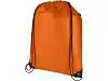 Рюкзак-мешок  на шнурке Evergreen из переработанного нетканого материала, оранжевый